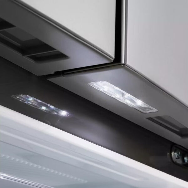 LG - 35.75 Inch 23 cu. ft French Door Refrigerator in Stainless - LRFCC23D6S - Image 7