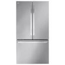 LG - 35.75 Inch 27 cu. ft French Door Refrigerator in Stainless - LRFLC2706S