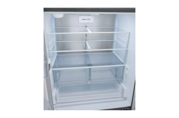 LG - 35.75 Inch 27 cu. ft French Door Refrigerator in Stainless - LRFLC2706S - Image 4