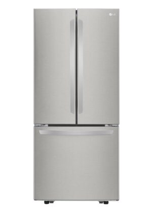 LG - 29.8 Inch 21.8 cu. ft French Door Refrigerator in Stainless - LRFNS2200S