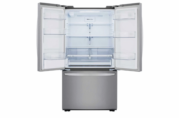 LG - 35 Inch 29 cu. ft French Door Refrigerator in Stainless - LRFWS2906V - Image 3