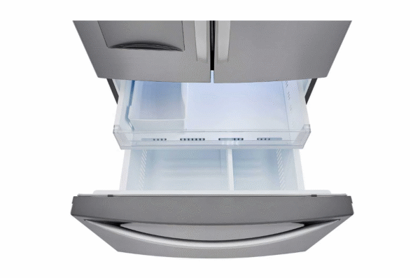 LG - 35 Inch 29 cu. ft French Door Refrigerator in Stainless - LRFWS2906V - Image 6