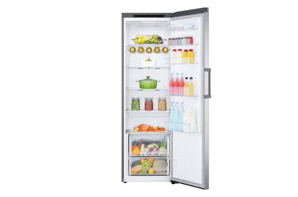 LG - 23.4375 Inch 13.6 cu. ft All Refrigerator Fridge in Stainless - LRONC1404V - Image 2