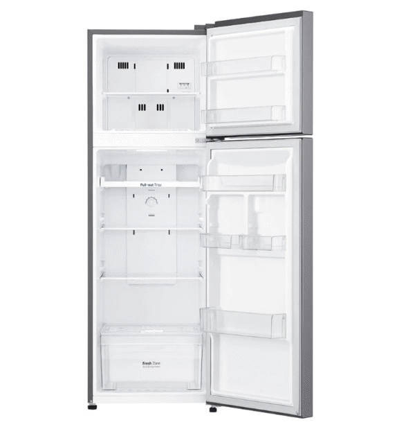LG - 22 Inch 9 cu. ft Top Mount Refrigerator in Stainless - LRTNC0915V - Image 3