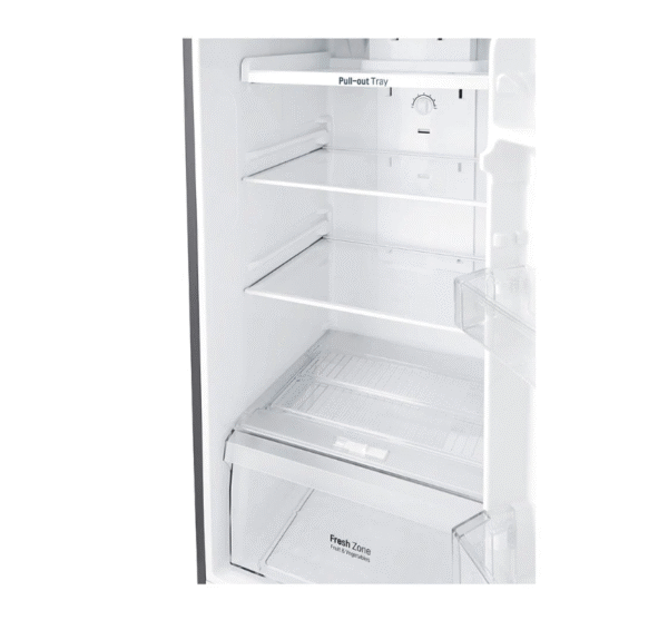 LG - 22 Inch 9 cu. ft Top Mount Refrigerator in Stainless - LRTNC0915V - Image 4