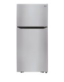 LG - 29.8 Inch 20.2 cu. ft Top Mount Refrigerator in Stainless - LTCS20020S