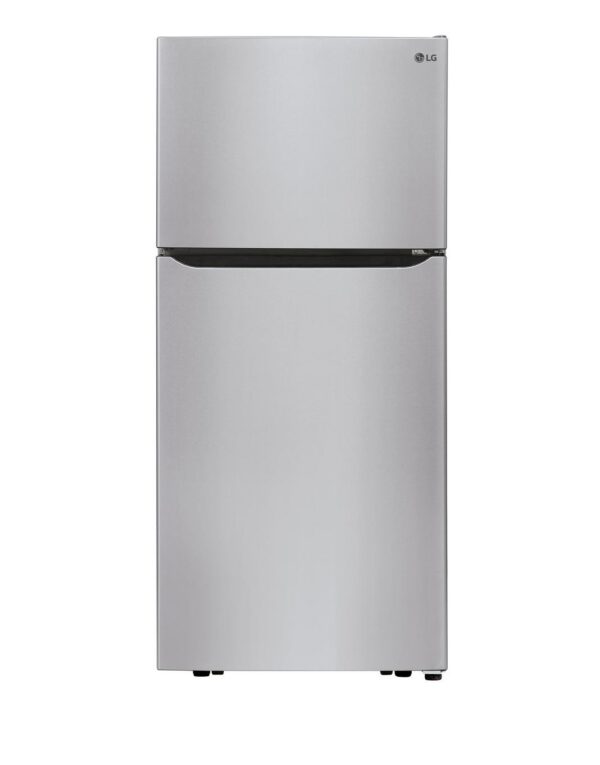 LG - 29.8 Inch 20.2 cu. ft Top Mount Refrigerator in Stainless - LTCS20020S