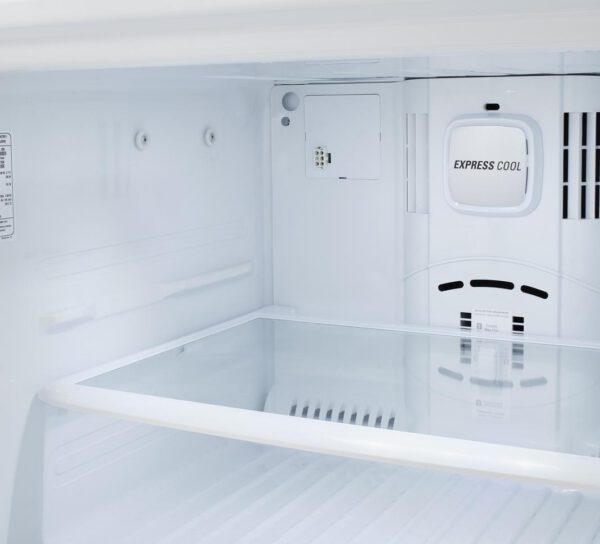 LG - 29.8 Inch 20.2 cu. ft Top Mount Refrigerator in Stainless - LTCS20020S - Image 5
