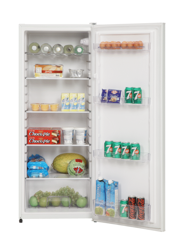 Marathon - 21.7 Inch 9 cu. ft Side by Side Refrigerator in White - MAR86W-1 - Image 3