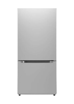 Midea - 29.5 Inch 18.7 cu. ft Bottom Mount Refrigerator in Stainless - MRB19B7AST