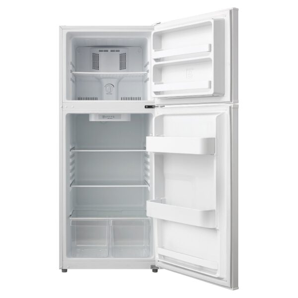 Midea - 24 Inch 12 cu. ft Top Mount Refrigerator in White - MRT12B2AWW - Image 3