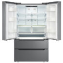 Moffat - 35.83 Inch 22 cu. ft French Door Refrigerator in Stainless - MWE22FYPKFS