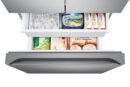 Samsung - 32.125 Inch 17.5 cu. ft French Door Refrigerator in Stainless - RF18A5101SR