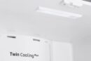 Samsung - 32.125 Inch 17.5 cu. ft French Door Refrigerator in Stainless - RF18A5101SR