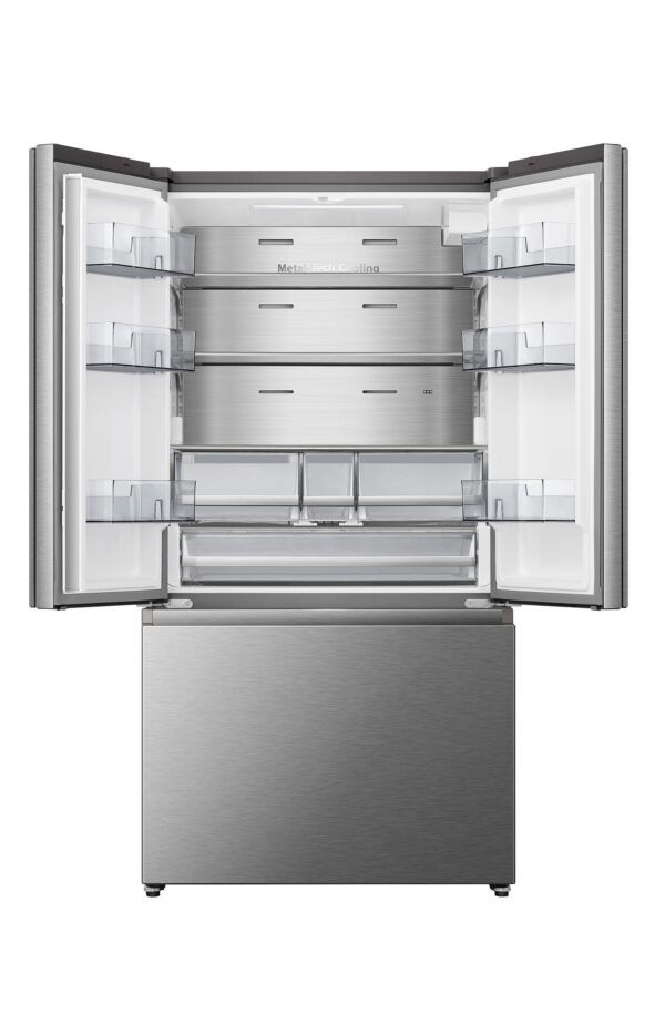 Hisense - 35.75 Inch 22.4 cu. ft French Door Refrigerator in Stainless - RF225C3CSEI - Image 2