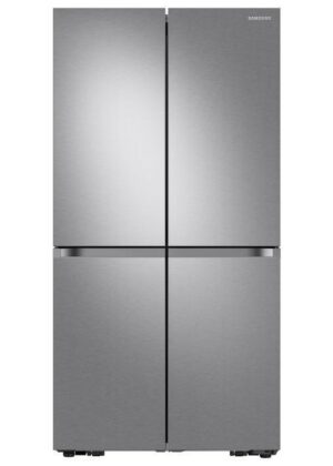 Samsung - 35.875 Inch 22.9 cu. ft 4-Door Flex  French Door Refrigerator in Stainless - RF23A9071SR