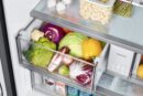 Samsung - Bespoke 35.75 Inch 23.9 cu. ft French Door Refrigerator in Stainless - RF24BB6200QLAA