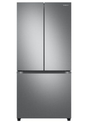 Samsung - 32.1875 Inch 24.5 cu. ft French Door Refrigerator in Stainless - RF25C5551SR