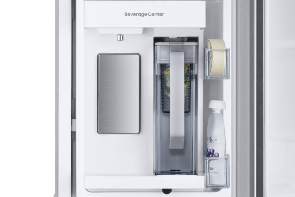 Samsung - 32.1875 Inch 24.5 cu. ft French Door Refrigerator in Stainless - RF25C5551SR - Image 3