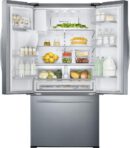 Samsung - 32.8 Inch 25.5 cu. ft French Door Refrigerator in Stainless - RF26J7510SR