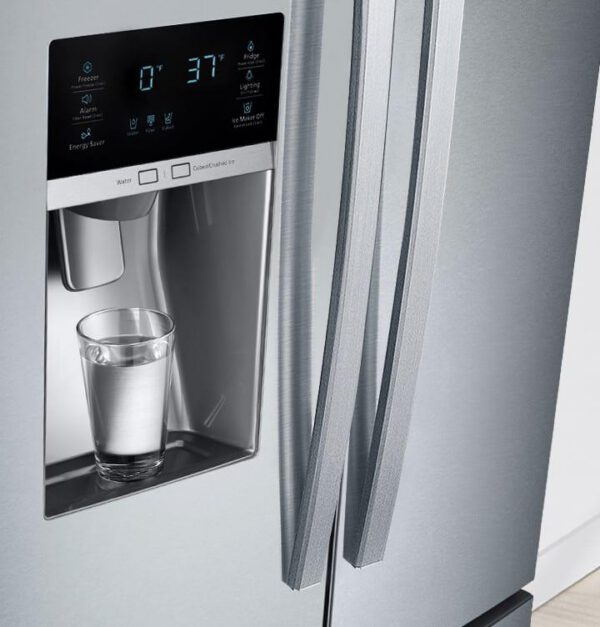 Samsung - 32.8 Inch 25.5 cu. ft French Door Refrigerator in Stainless - RF26J7510SR - Image 4
