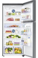 Samsung - 28.75 Inch 17.6 cu. ft Top Mount Refrigerator in Stainless - RT18M6213SR