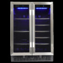 Silhouette - 23.8 Inch 5.1 cu. ft Wine Fridge Refrigerator in Stainless - SBC051D1BSS