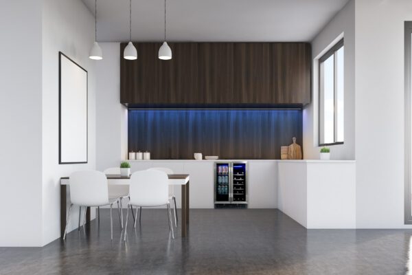 Silhouette - 23.8 Inch 5.1 cu. ft Wine Fridge Refrigerator in Stainless - SBC051D1BSS - Image 10
