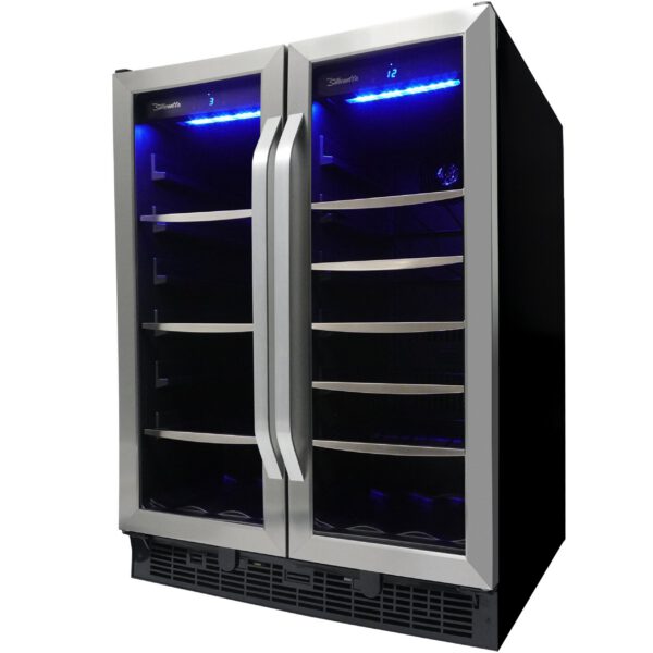 Silhouette - 23.8 Inch 5.1 cu. ft Wine Fridge Refrigerator in Stainless - SBC051D1BSS - Image 5