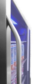 Silhouette - 23.81 Inch 5.7 cu. ft Built In / Integrated Beverage Centre Refrigerator in Stainless - SBC057D1BSS