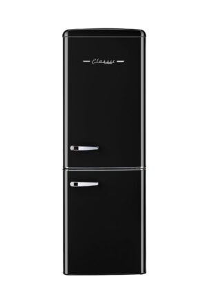 Unique Appliances - 21.6 Inch 7 cu. ft Bottom Mount Refrigerator in Midnight Black - UGP-215L B AC