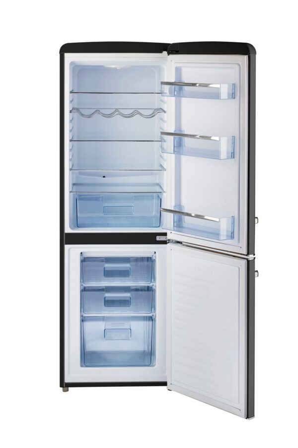 Unique Appliances - 21.6 Inch 7 cu. ft Bottom Mount Refrigerator in Midnight Black - UGP-215L B AC - Image 2
