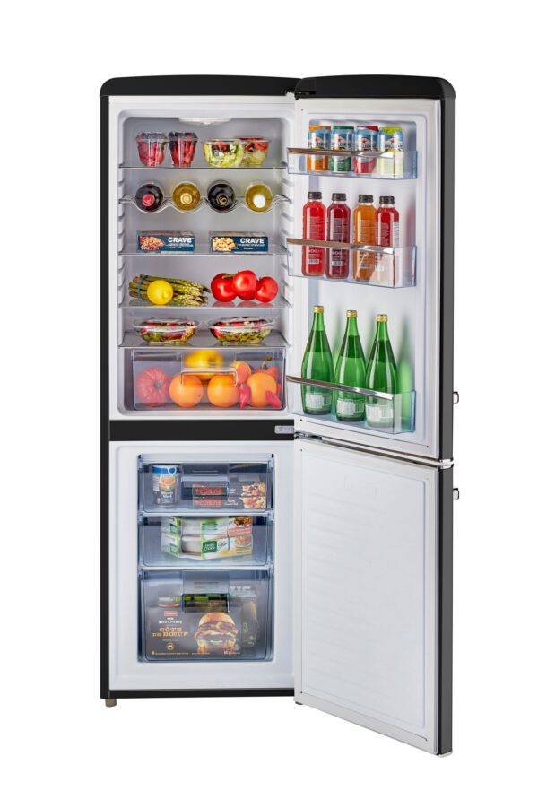 Unique Appliances - 21.6 Inch 7 cu. ft Bottom Mount Refrigerator in Midnight Black - UGP-215L B AC - Image 3