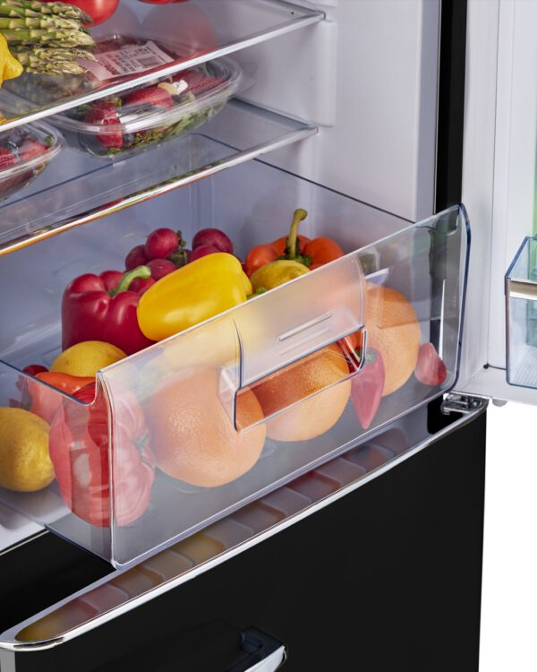 Unique Appliances - 21.6 Inch 7 cu. ft Bottom Mount Refrigerator in Midnight Black - UGP-215L B AC - Image 5