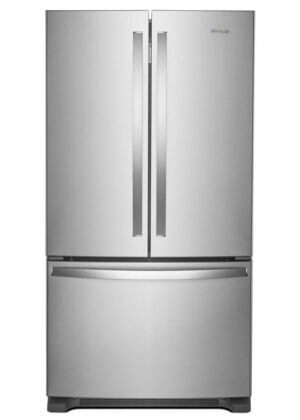 Whirlpool - 35.63 Inch 20 cu. ft French Door Refrigerator in  Stainless - WRF540CWHZ