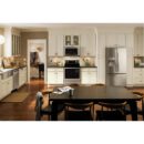 Whirlpool - 35.63 Inch 24.7 cu. ft French Door Refrigerator in  Stainless - WRF555SDFZ