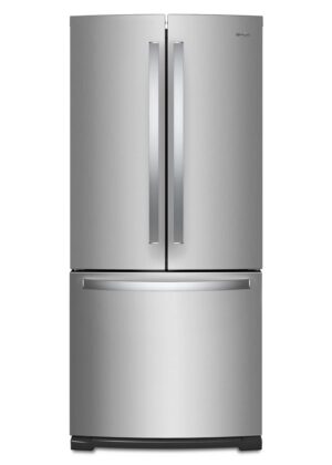 Whirlpool - 29.5 Inch 19.68 cu. ft French Door Refrigerator in  Stainless - WRF560SFHZ