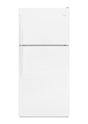 Whirlpool - 29.75 Inch 18.15 cu. ft Top Mount Refrigerator in White - WRT318FZDW