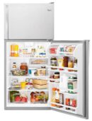 Whirlpool - 29.75 Inch 18.15 cu. ft Top Mount Refrigerator in White - WRT318FZDW